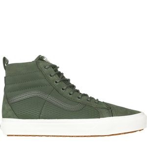 Vans SK8 women/men suede green all-weather sole